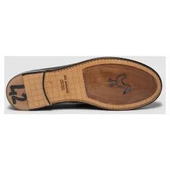 Loafers<Elia Maurizi Kalveskind Loafer Letvægtsstruktur Sort