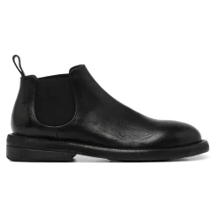 Chelsea Boots<Marsell Kalveskind Slip-On Støvler Sort