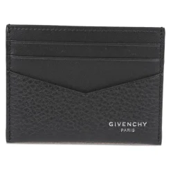 Punge & Kortholder<Givenchy Korn Kalveskind Kortholder Pung Sort