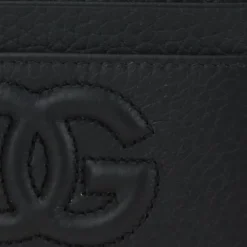 Punge & Kortholder^Dolce & Gabbana Kortholder med DG Logo Sort