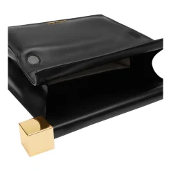 Clutch^Jacquemus Lam Crossbody Taske Sort