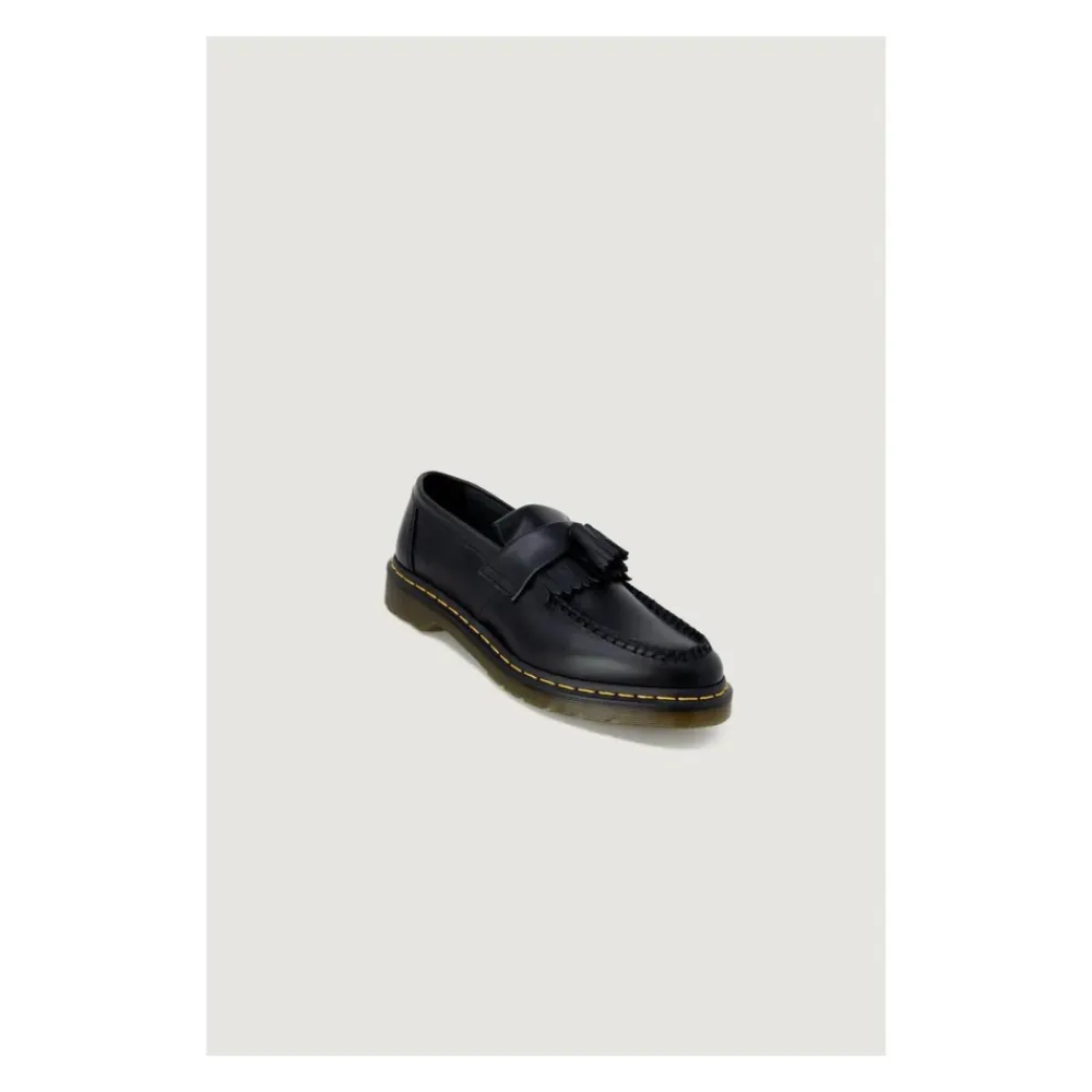 Loafers^Dr. Martens Læder Afslappet Amfibier med Hæl Sort