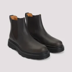 Chelsea Boots^Tod's Læder Ankelstøvler Stilfuld Sort
