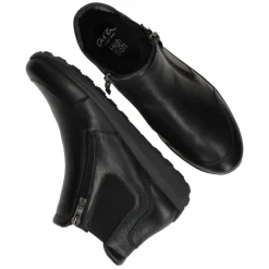 Chelsea Boots^ara Læder Dame Ankelstøvle Sort