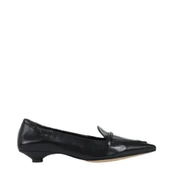 Pumps^Pomme D'or læder Decolleté sko Sort