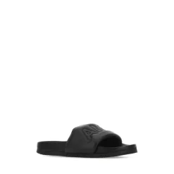Sandaler^AMBUSH læder hjemmesko Sort