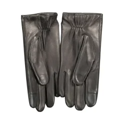 Handsker^Tommy Hilfiger Læder Polstret Logo Handsker Sort