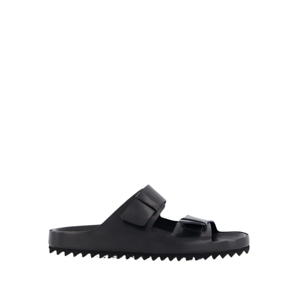 Sandaler^Officine Creative læder slides Sort