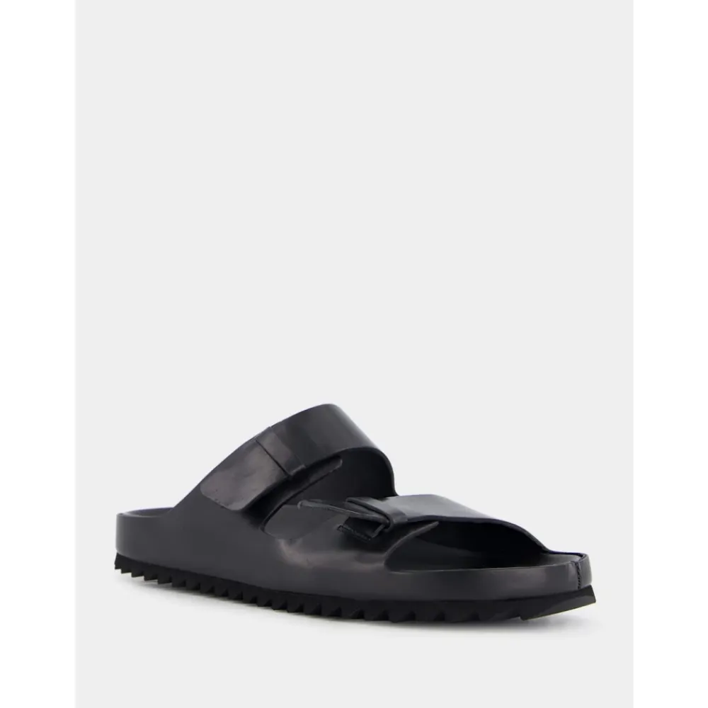 Sandaler^Officine Creative læder slides Sort