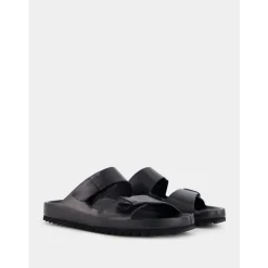 Sandaler^Officine Creative læder slides Sort