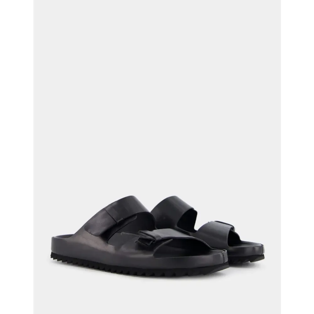 Sandaler^Officine Creative læder slides Sort