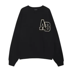 Sweatshirts^Anine Bing Letterman Sweatshirt Jakke Sort