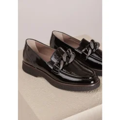 Loafers<DL Sport Loafer med Kædedetalje Sort