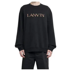Sweatshirts<Lanvin Logo Sweatshirt AW23 Sort