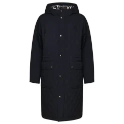 Frakker<Burberry nylonjakke med hætte Sort