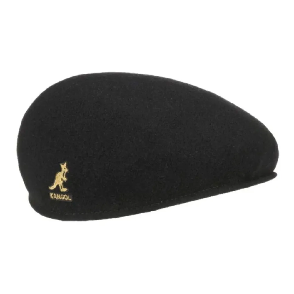 Huer, Kasketter & Hatte^Kangol og Guld Kasket Sort