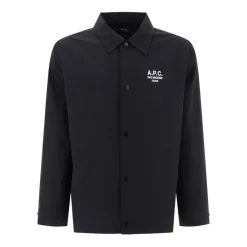 Skjorter^A.P.C. Parka overtøj Herretøj Sort