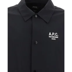Skjorter^A.P.C. Parka overtøj Herretøj Sort