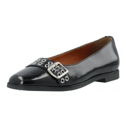 Ballerina Sko^Cashott Patent Loafer Diana Elegant Sko Sort
