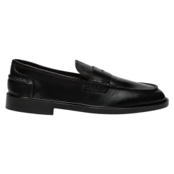 Loafers^Elia Maurizi Penny Loafer i kalveskind Sort
