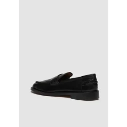 Loafers^Elia Maurizi Penny Loafer i kalveskind Sort