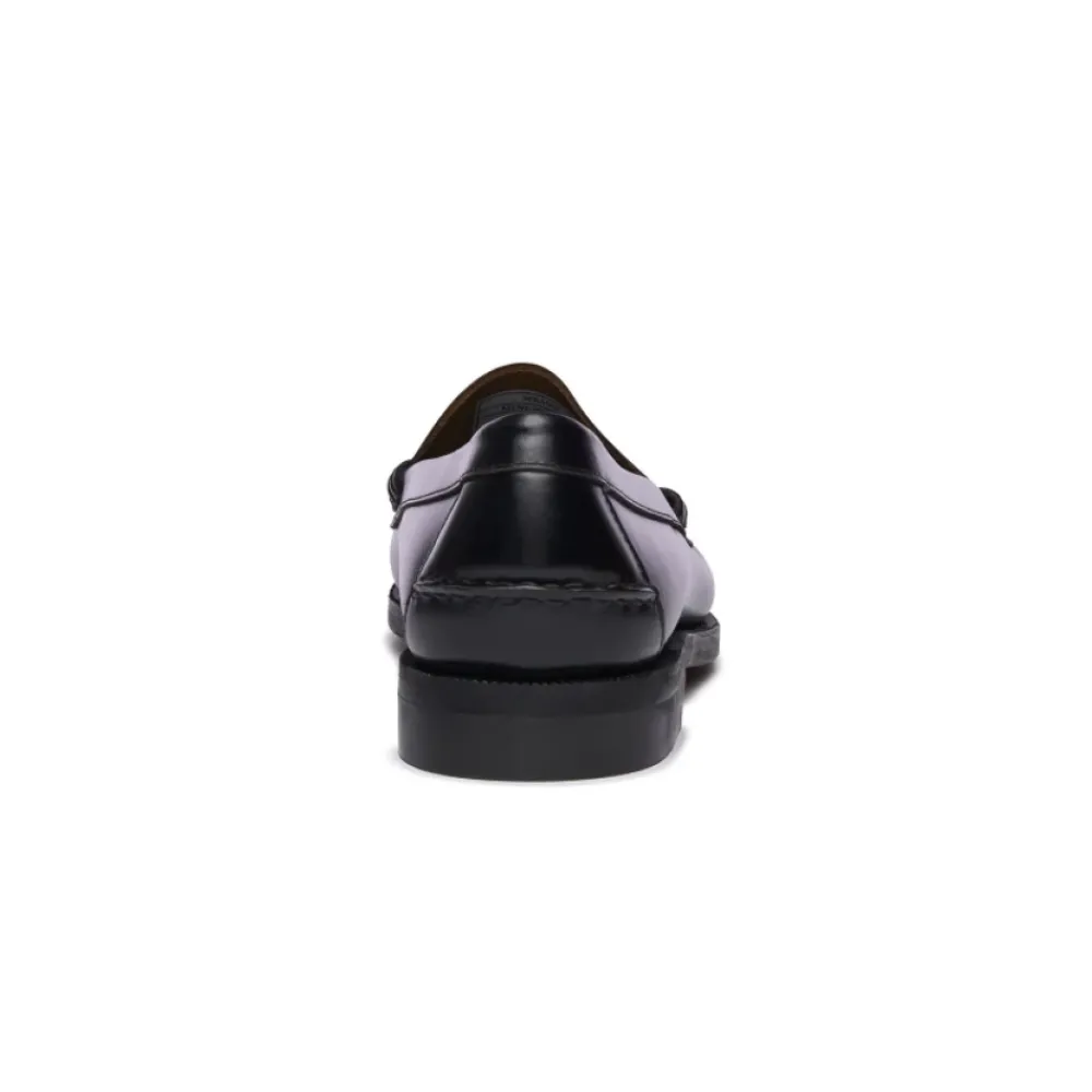 Loafers<Sebago Penny Loafer Sko Sort