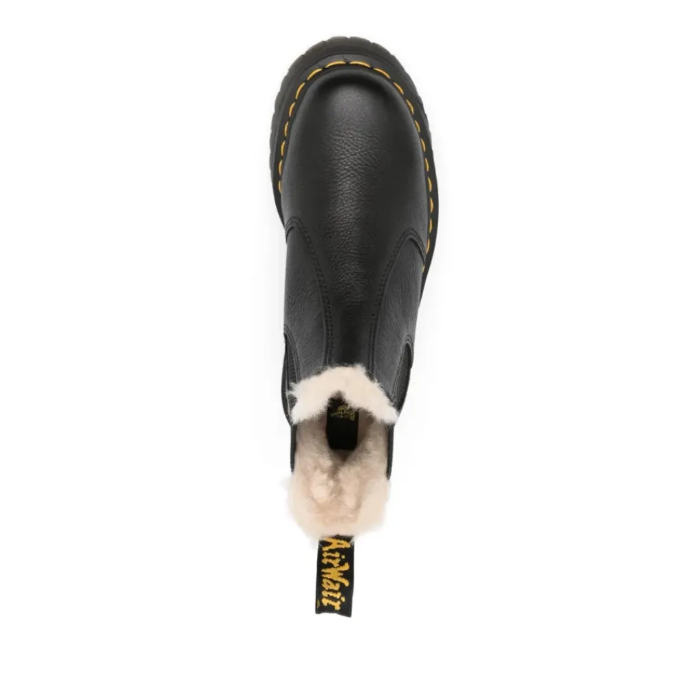 Støvler|Chelsea Boots^Dr. Martens Quad Platform Chelsea Støvler Sort