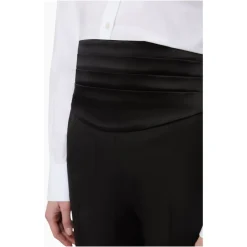 Bælter^Nina Ricci Satin Tuxedo Sort