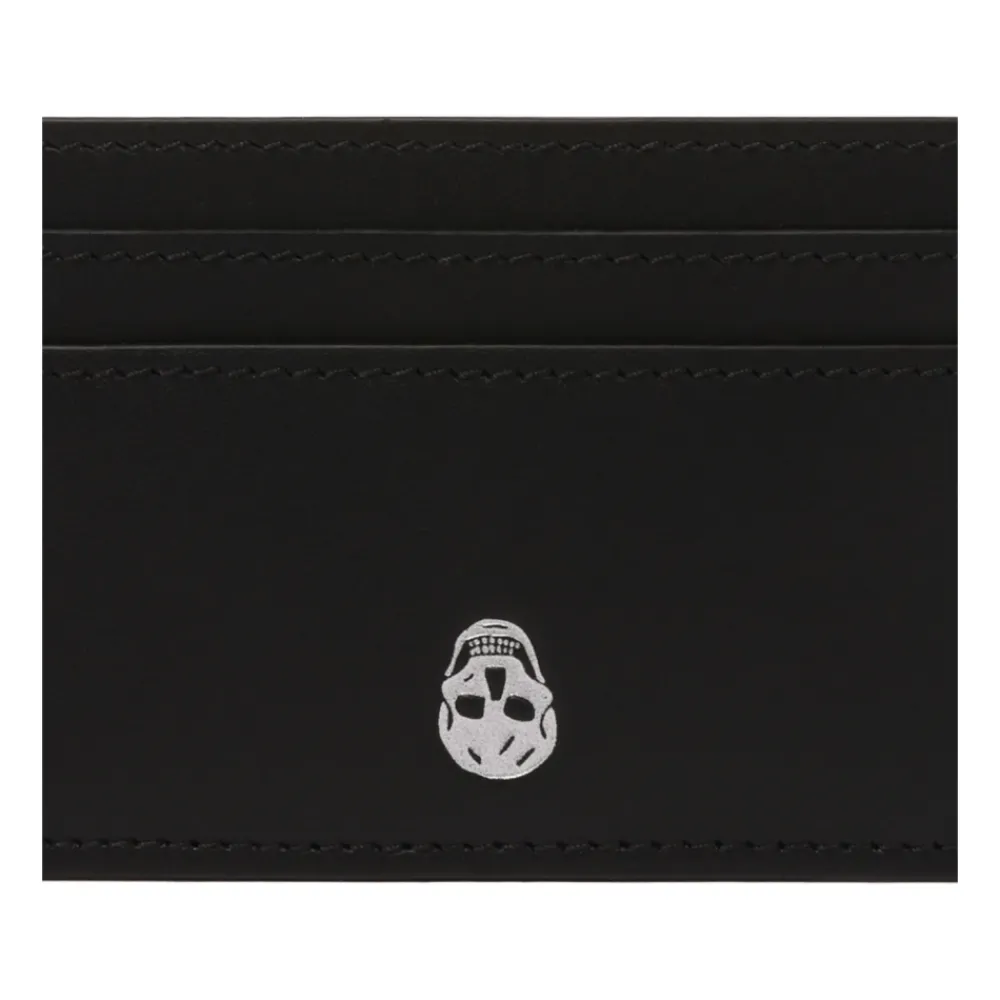 Punge & Kortholder^Alexander McQueen Skull Kortholder Pung Sort