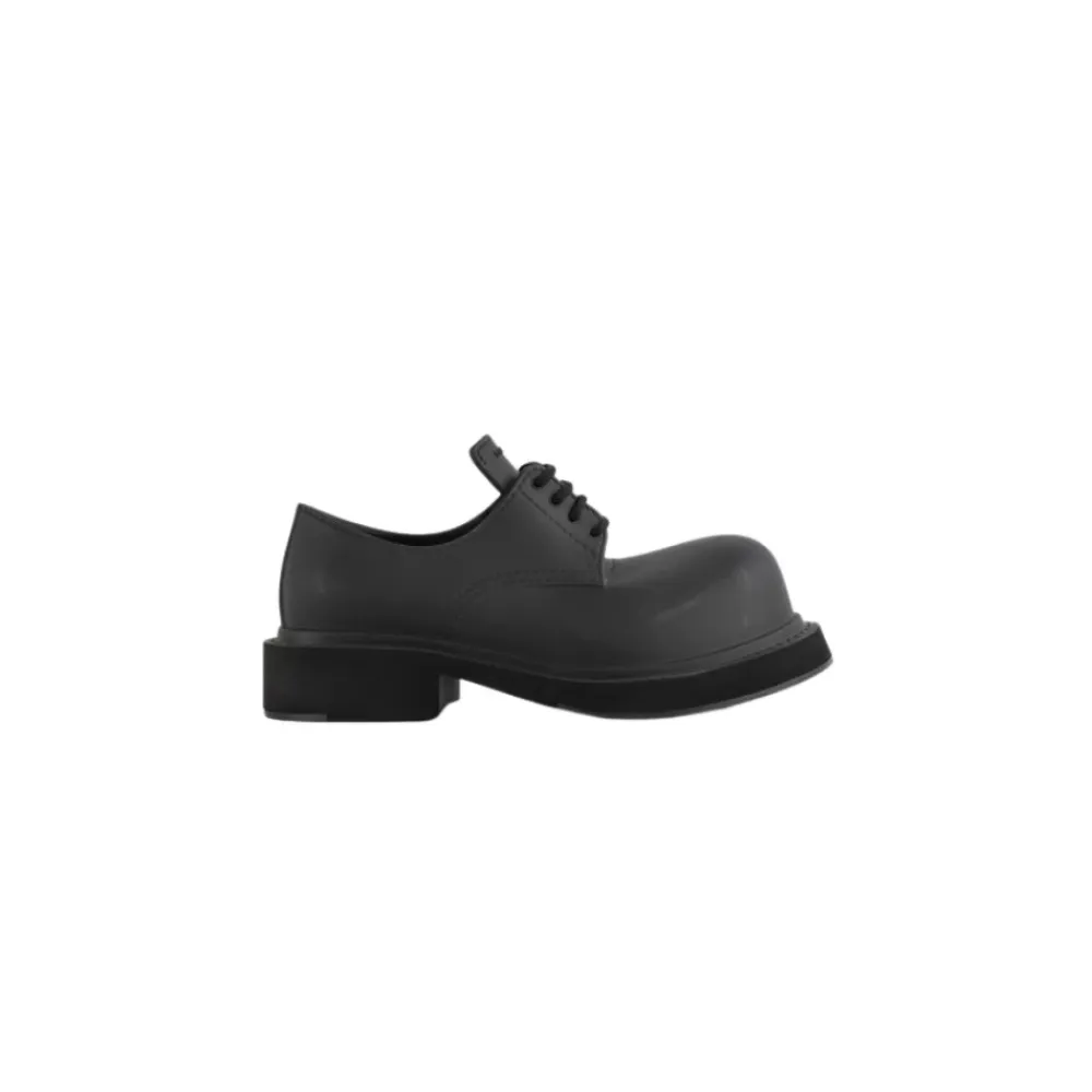 Snøresko^Balenciaga Steroid derby - Farve: Noir Sort