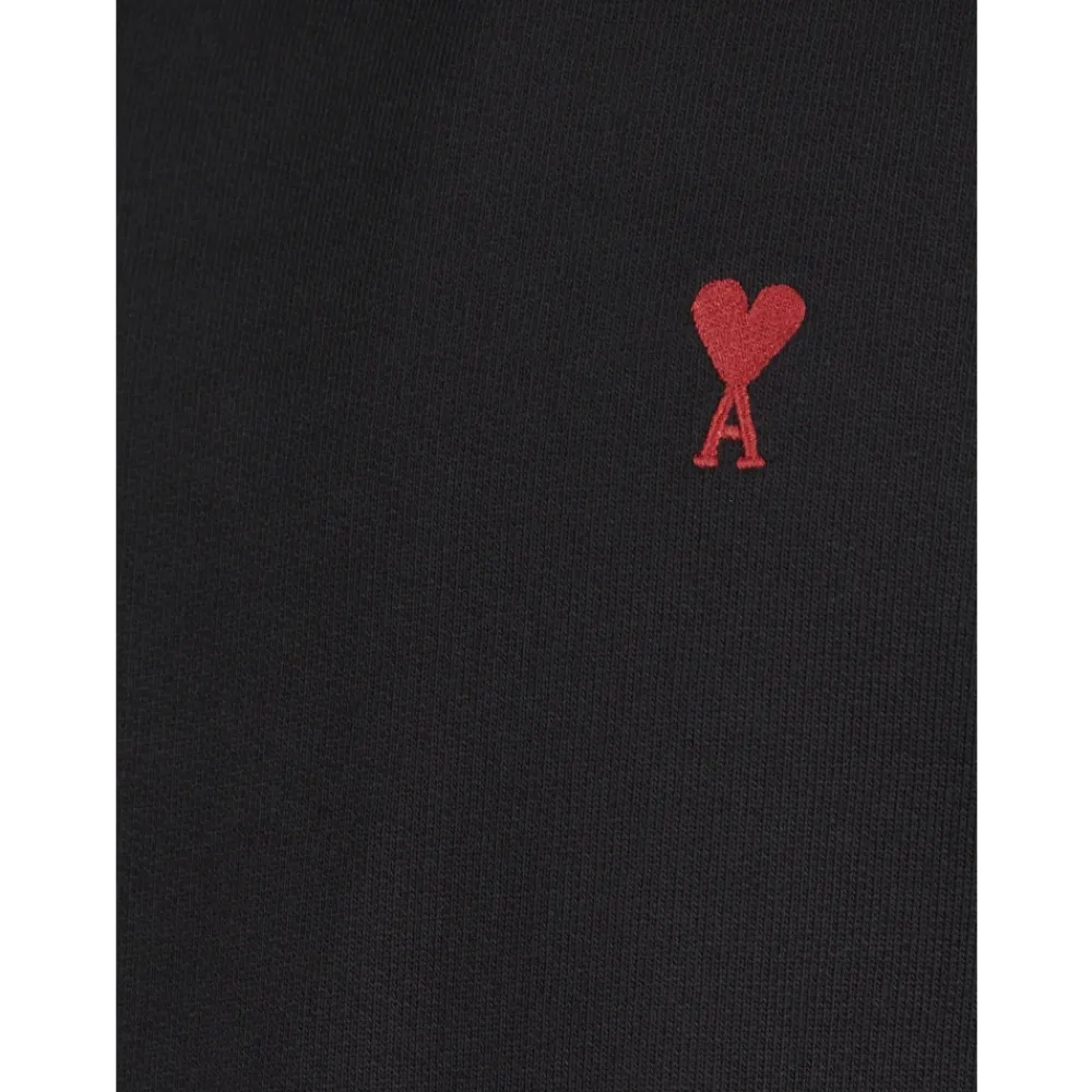 Trøjer|Sweatshirts^Ami Paris Sweater ADC-USW035 Sort