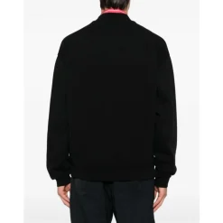 Strik^Jacquemus Sweater AW25 Stilfuld Pasform Sort