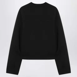 Sweatshirts<Moncler Sweater Edward Enninful Stil Sort