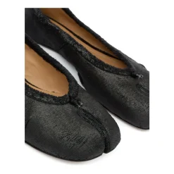Ballerina Sko<Maison Margiela Tabi Ballerina Sko Sort