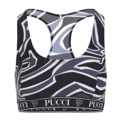 T-Shirts & Toppe<Pucci Sort Topslidstøj til Kvinder AW25 Multifarvet