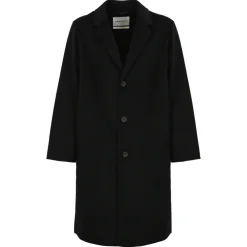 Frakker^AMARÁNTO Uld Cashmere Frakke Sort