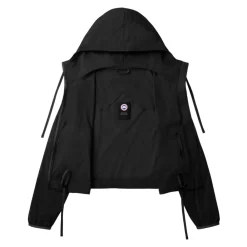 Jakker^Canada Goose Vindjakke Kort Stil Sort