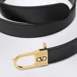 Bælter<Valentino Garavani VLOGO Signature Bælter Sort