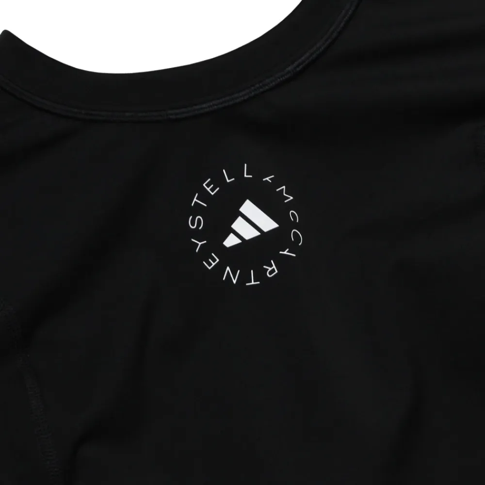 T-Shirts & Toppe|Træningstrøjer<Adidas by Stella McCartney Yoga Cropped LS Top Sort