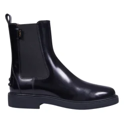 Chelsea Boots^Tod's e ankelstøvler med elastik i siden Sort