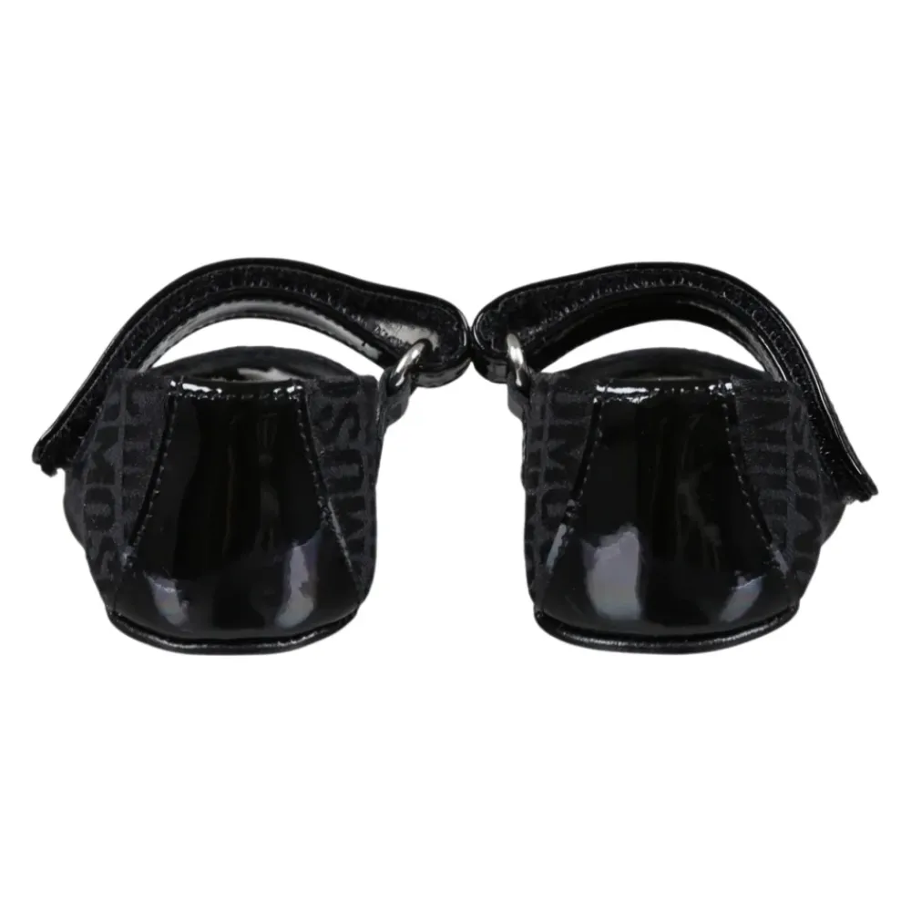 Ballerinasko^Moschino e Ballerinasko med Velcro Sort