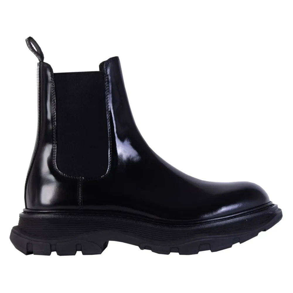 Chelsea Boots^Alexander McQueen e Chelsea Støvler Sort