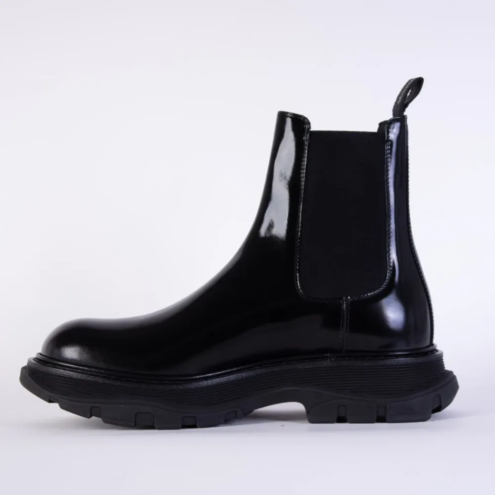 Chelsea Boots^Alexander McQueen e Chelsea Støvler Sort