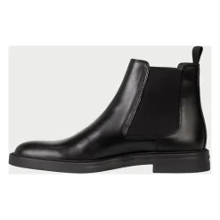 Chelsea Boots^Hugo e Chelsea-støvler med signaturstriber Sort