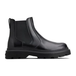 Chelsea Boots|Støvler<Tod's e elastiske sideindsatstøvler Sort