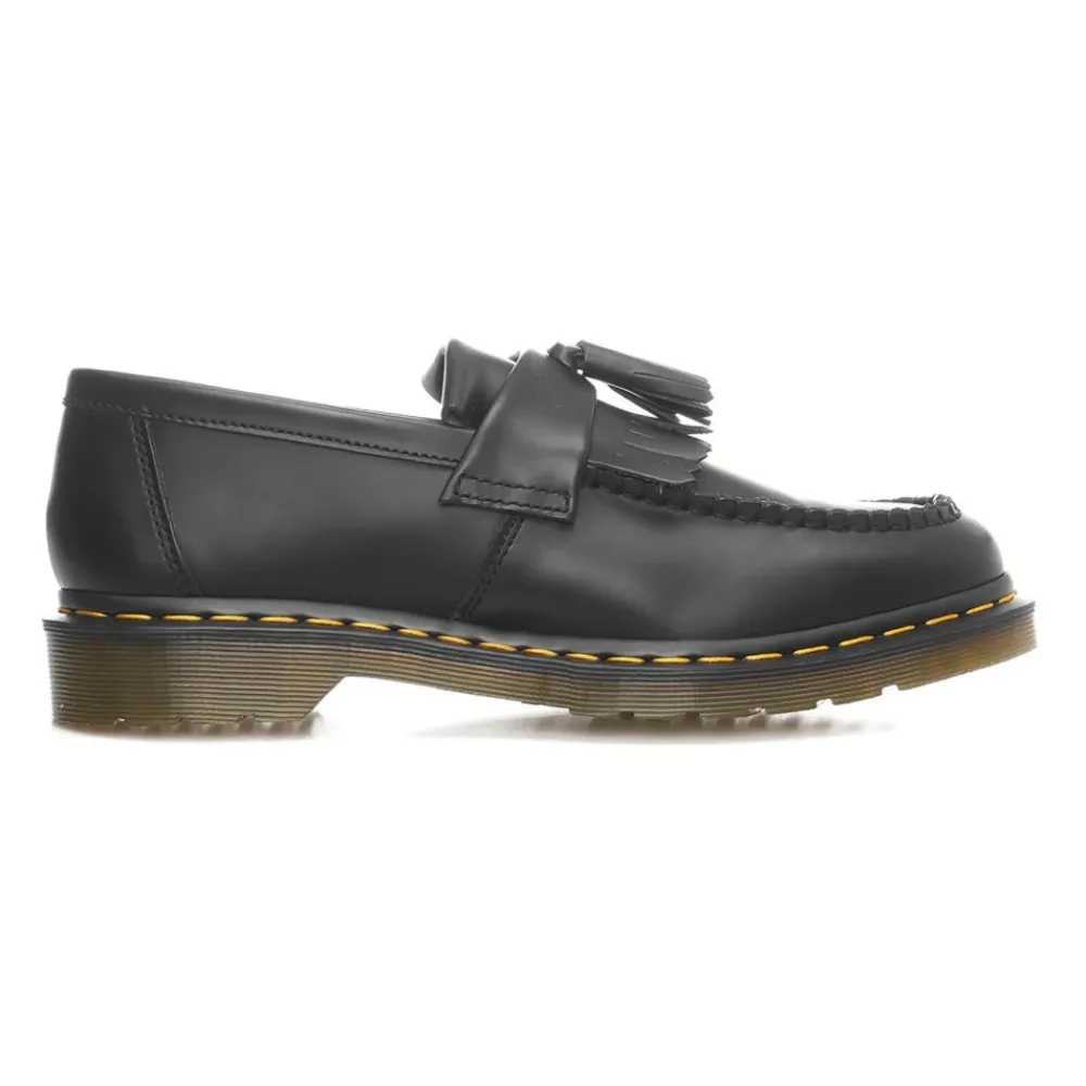 Loafers^Dr. Martens e flade sko Rundet stil Sort