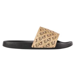 Sandaler^Emporio Armani EA7 Sorte Flip Flops & Sliders Beige