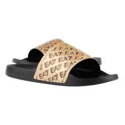 Sandaler^Emporio Armani EA7 Sorte Flip Flops & Sliders Beige