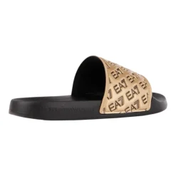 Sandaler^Emporio Armani EA7 Sorte Flip Flops & Sliders Beige