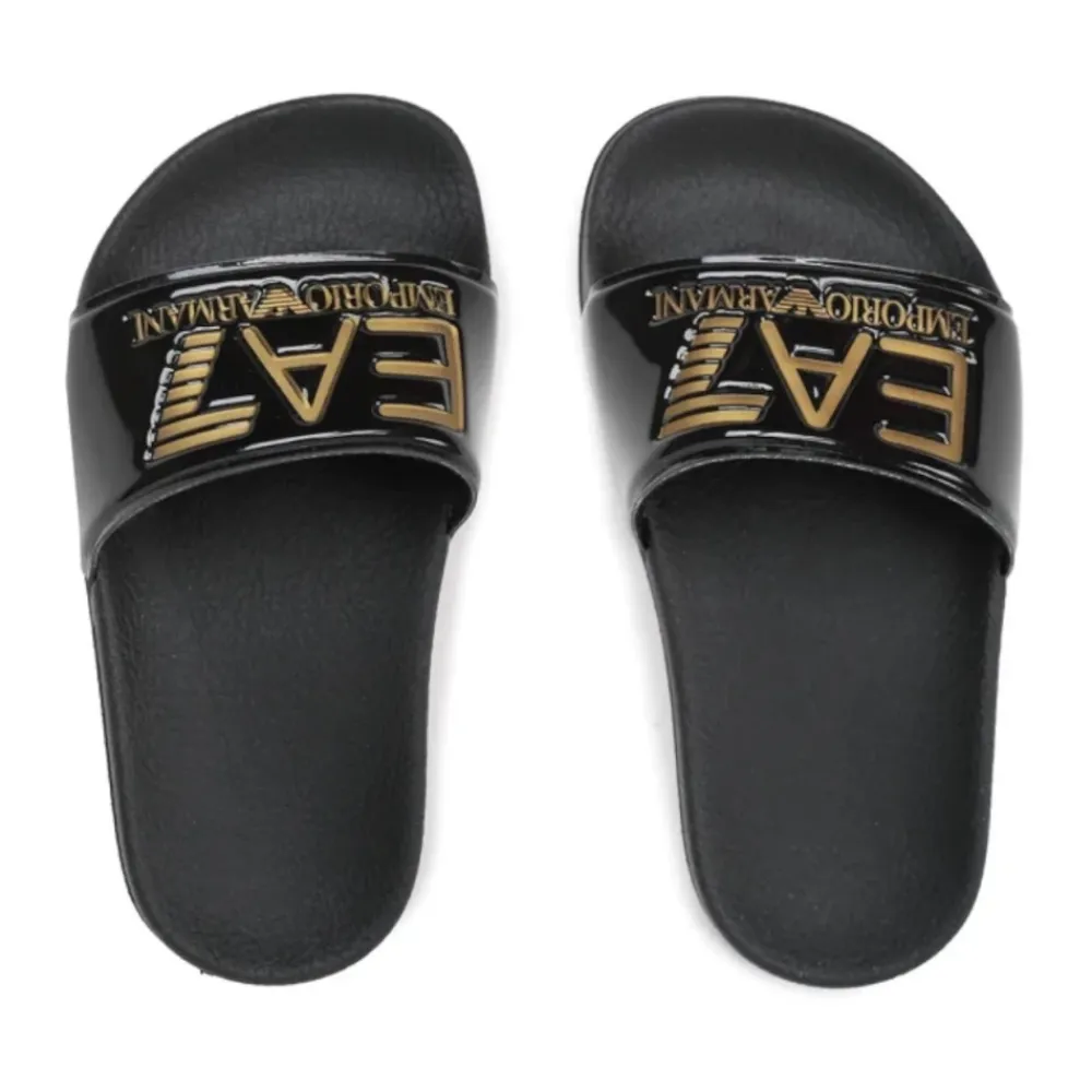 Sandaler^Emporio Armani EA7 e Flip Flops & Sliders XSPS10XCC22M631 Sort